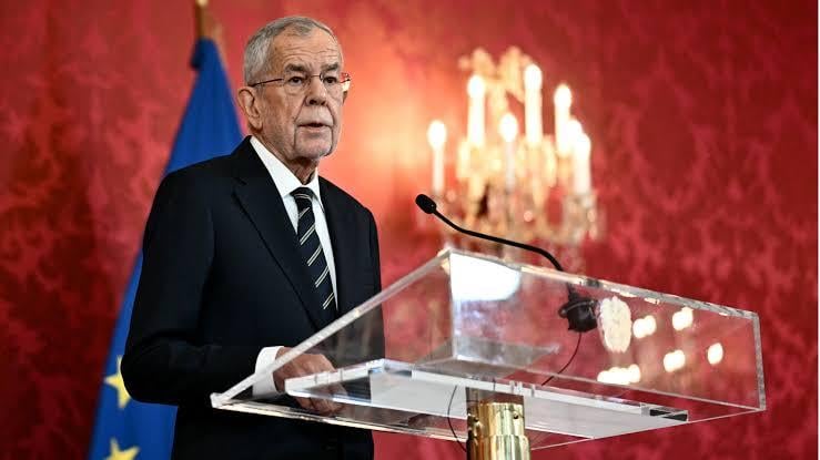 File image of Austrian President Alexander Van der Bellen